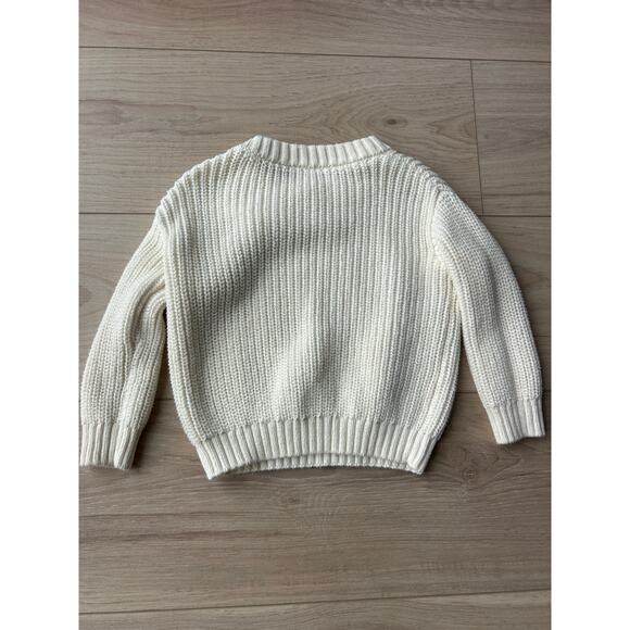 Little Co. Lauren Conrad Cream Pullover Knit Chunky Sweater - Size 18 months - Picture 8 of 8